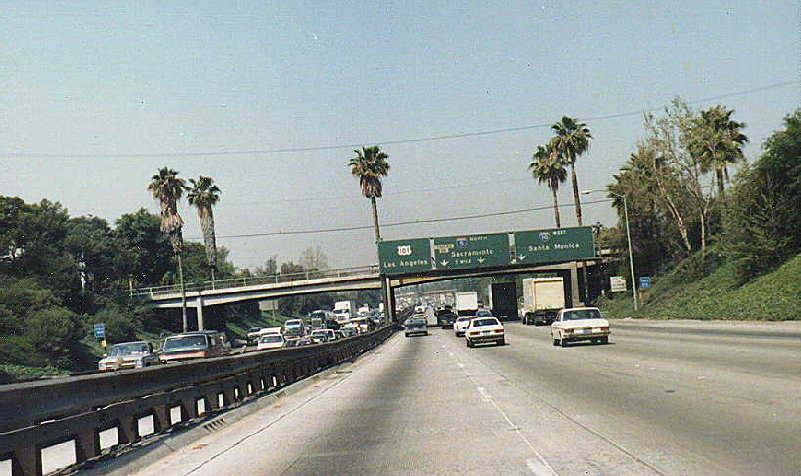 [US101 North in March 1986]
