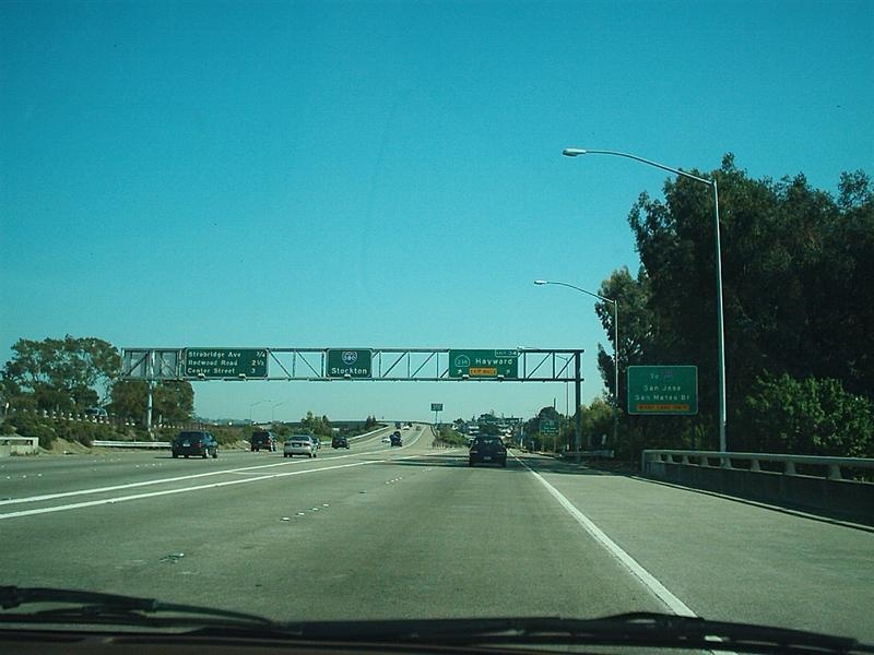 [580 East on
          4/9/2004]