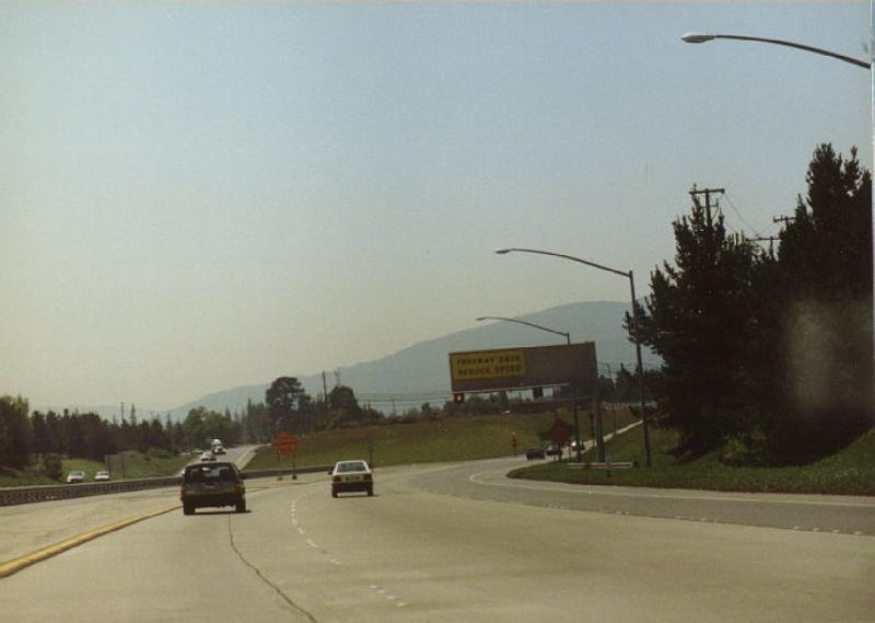 [85's old terminus, in July 1988]