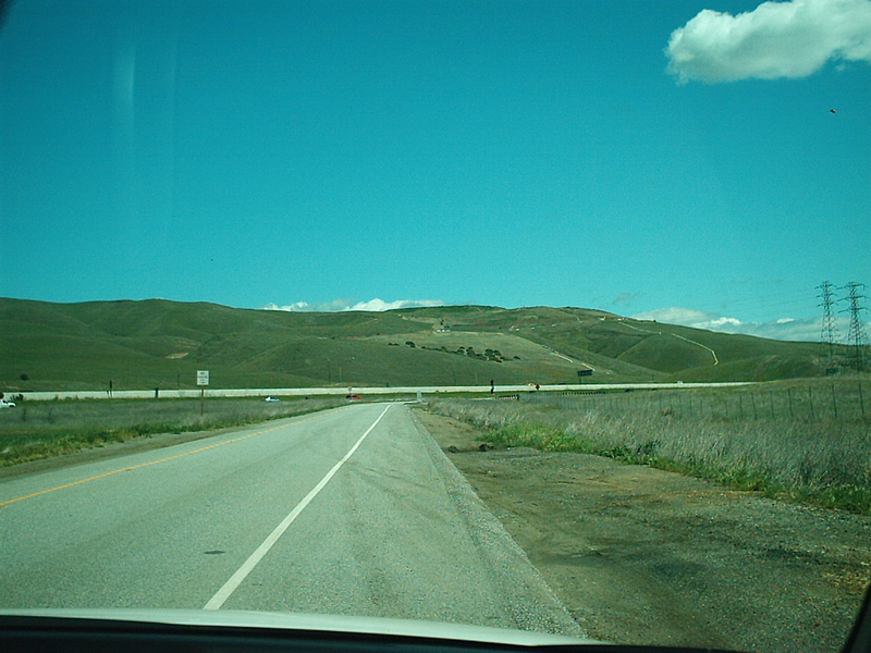 [The Coyote Creek exit off US101]