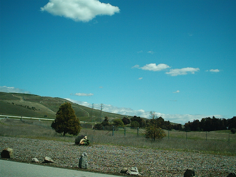 [The Coyote Creek exit off US101]