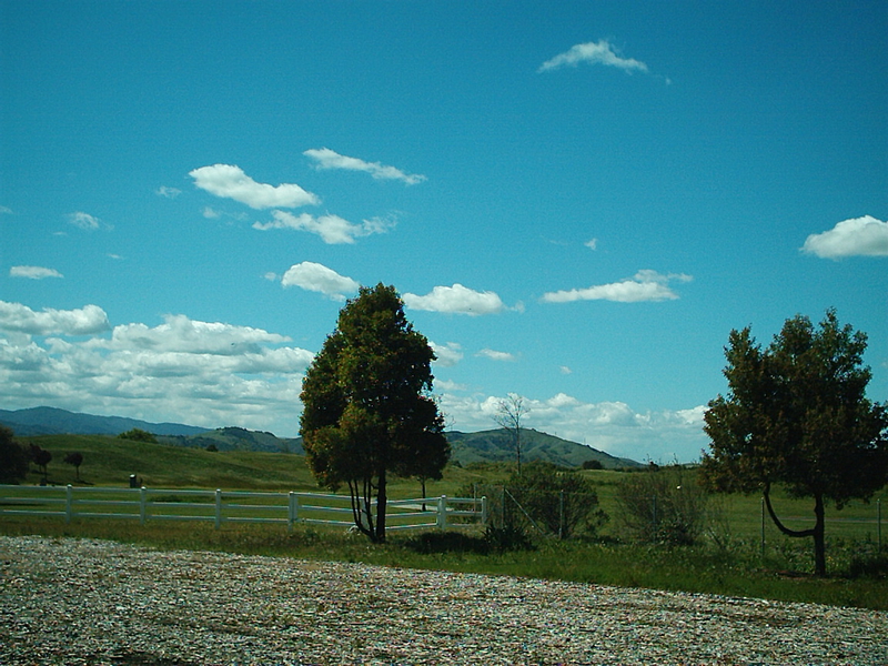 [The Coyote Creek exit off US101]