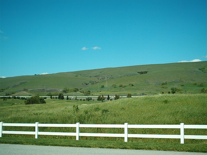 [The Coyote Creek exit off US101]