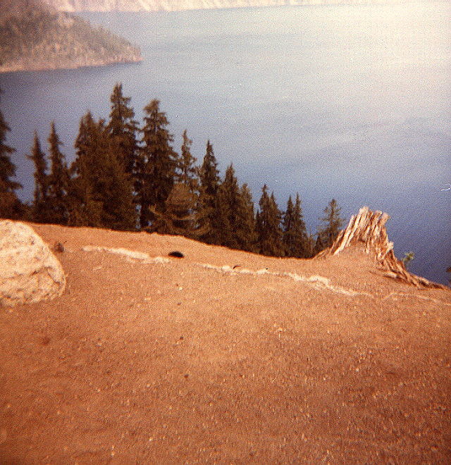 [Crater Lake in September 1983]
