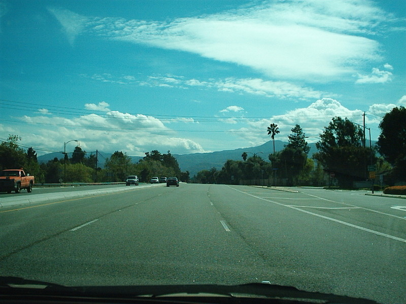 [Almaden Expressway in 2008]