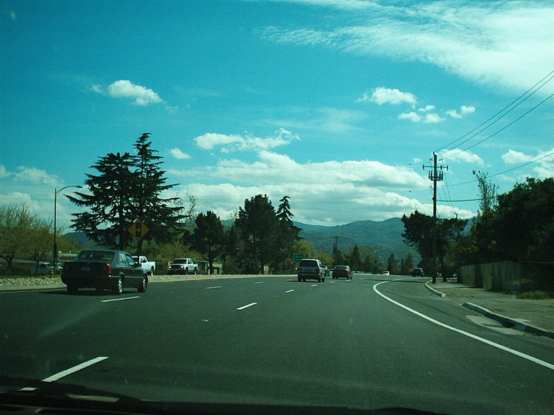 [Almaden Expressway in 2008]