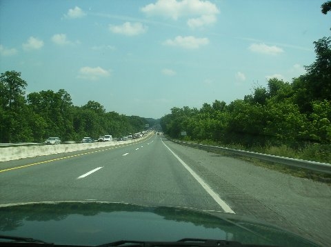 [I270 South in Maryland]