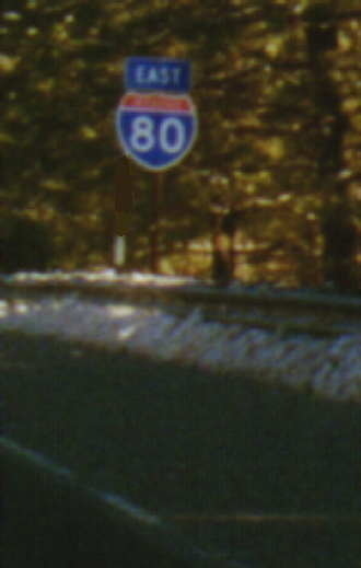 [Big Unlettered Sign, just west of Alta]