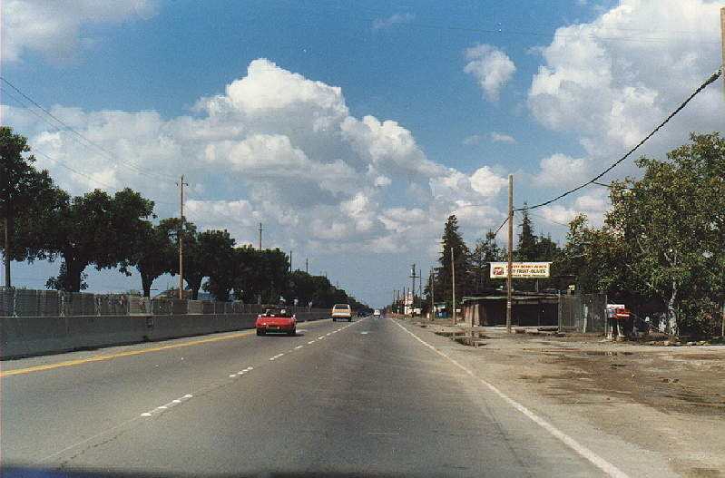 [Monterey Highway North in 1986]