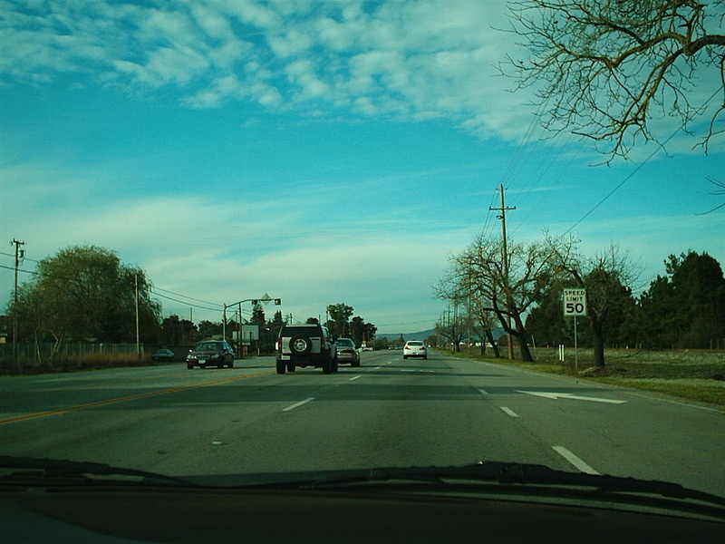 [Monterey Highway Northbound]