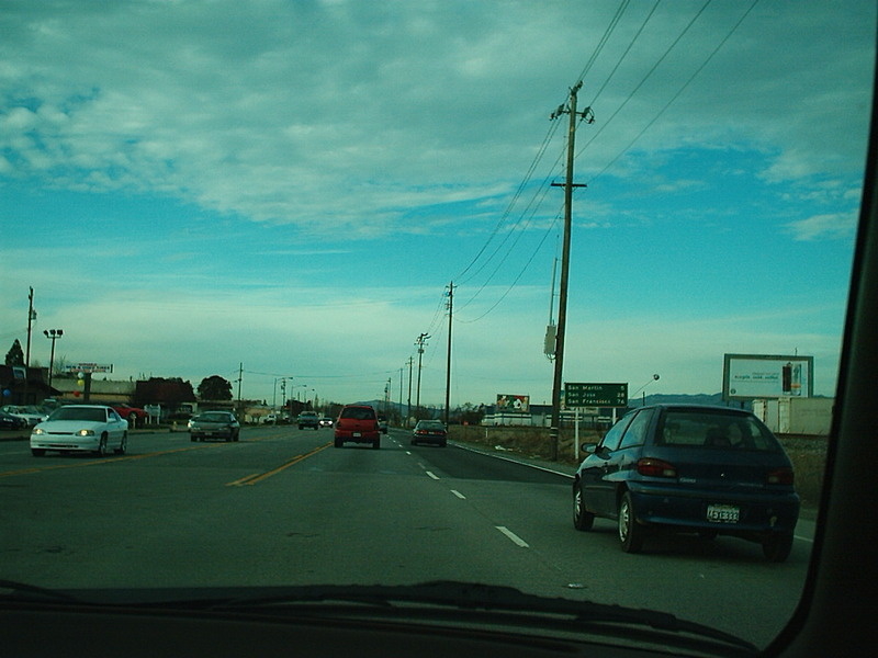 [Monterey Highway Northbound]