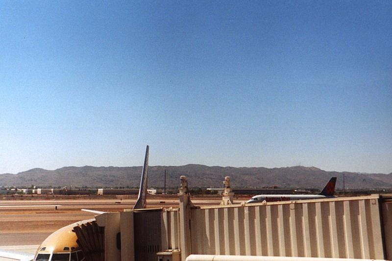 [Phoenix Airport in September
          2001]