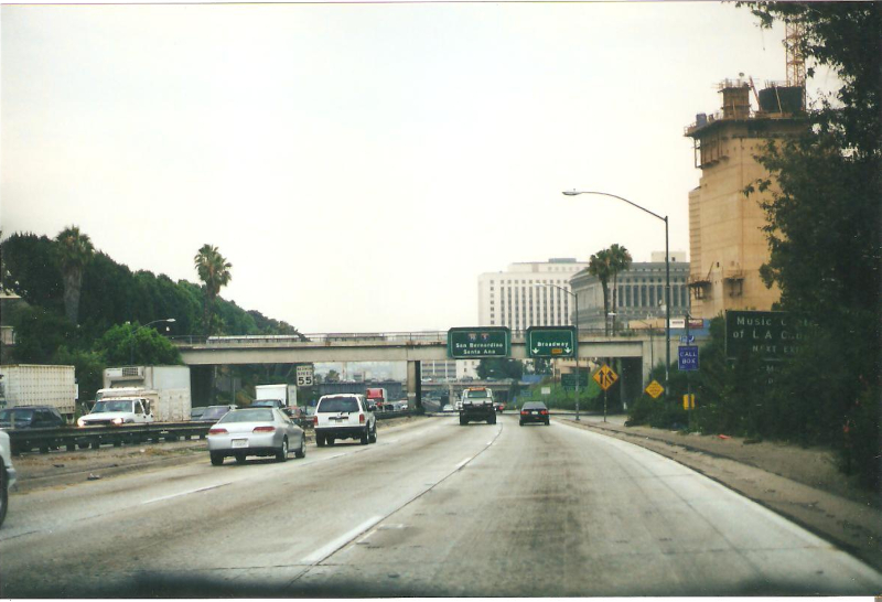 US101 South in Los
        Angeles