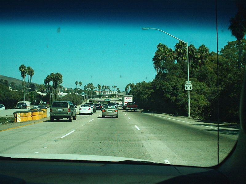 [US101 South in 2008]