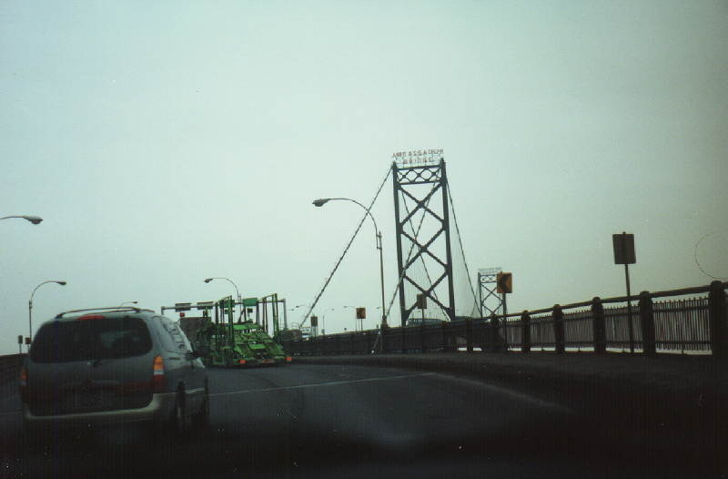 [The Detroit-Windsor Bridge]